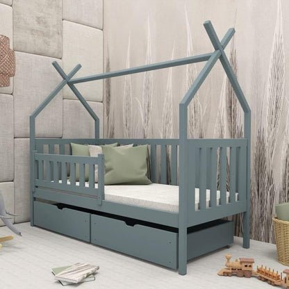 Wooden Single Bed Simba With Storage