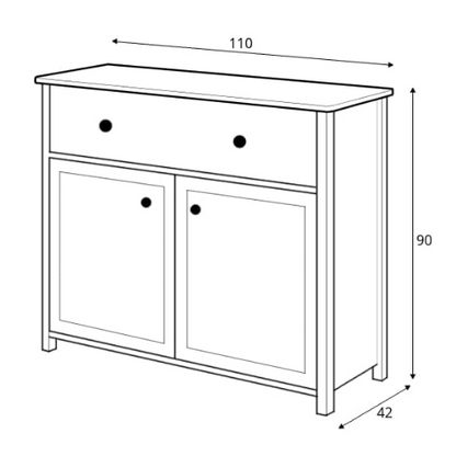 Story SO-05 Sideboard Cabinet 110cm