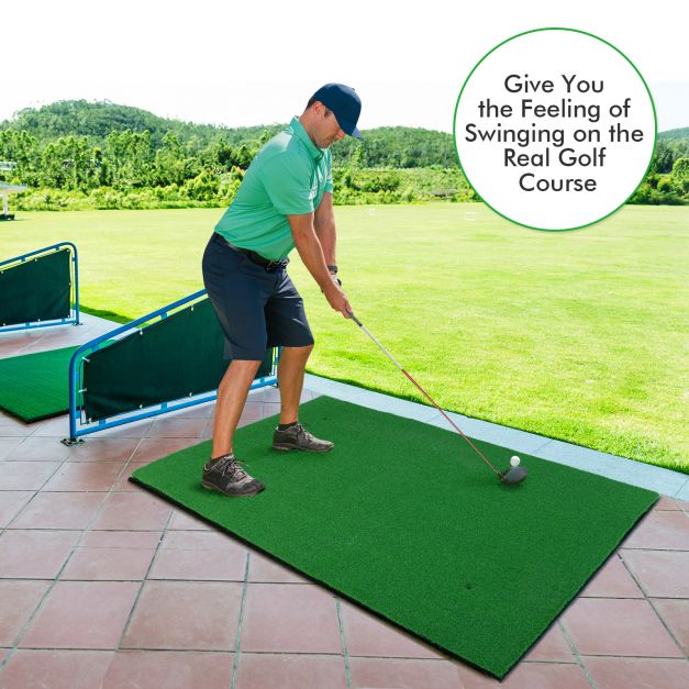 1.5 m x 1 m Golf Hitting Mat with Synthetic Turf