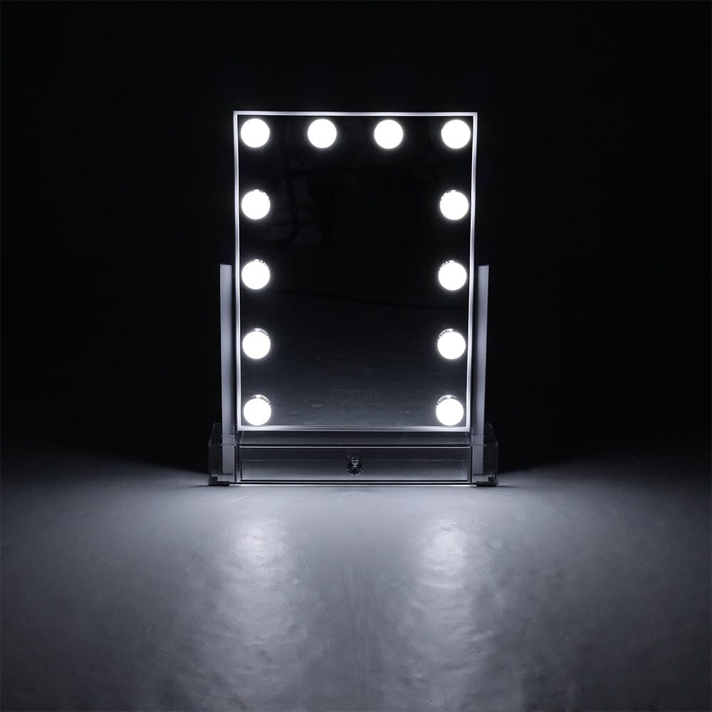 Rectangular Hollywood Vanity Makeup Mirror