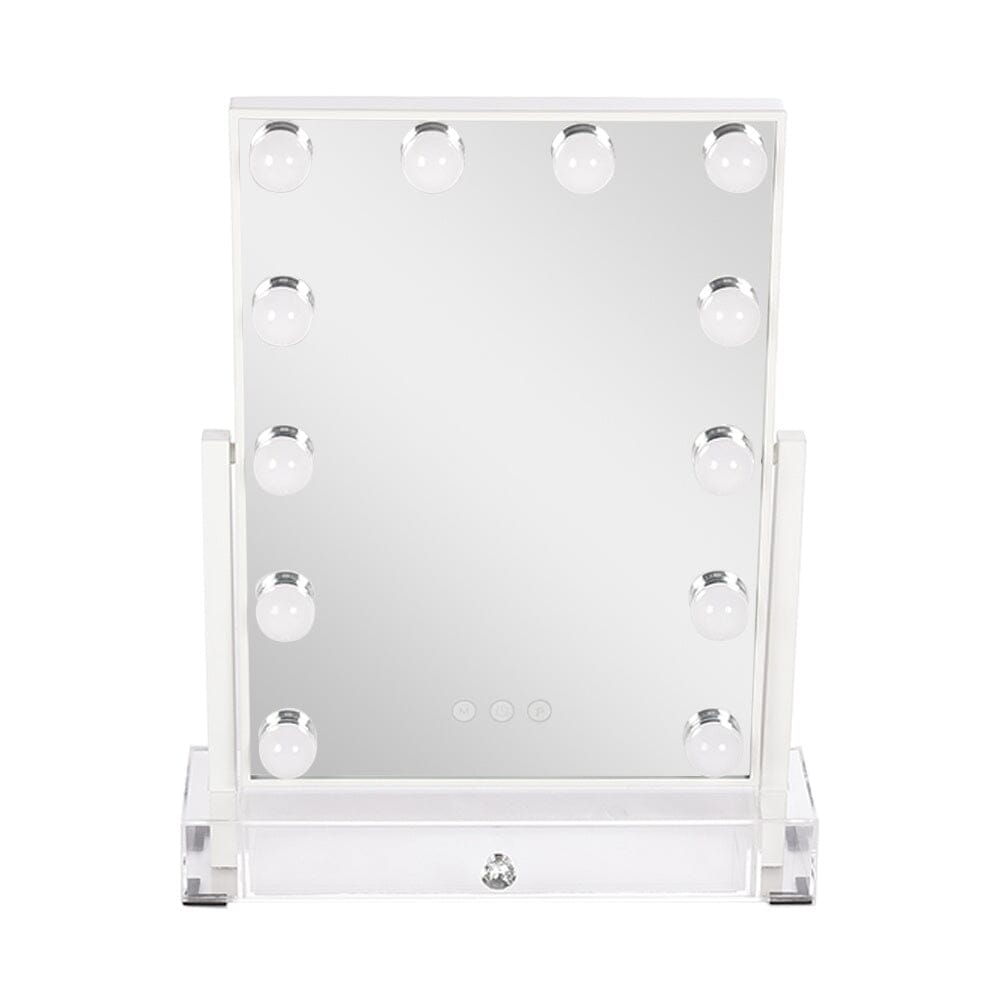 Rectangular Hollywood Vanity Makeup Mirror