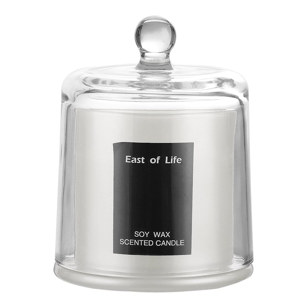 White/Grey Soy Wax Scented Candle English Pear & Freesia