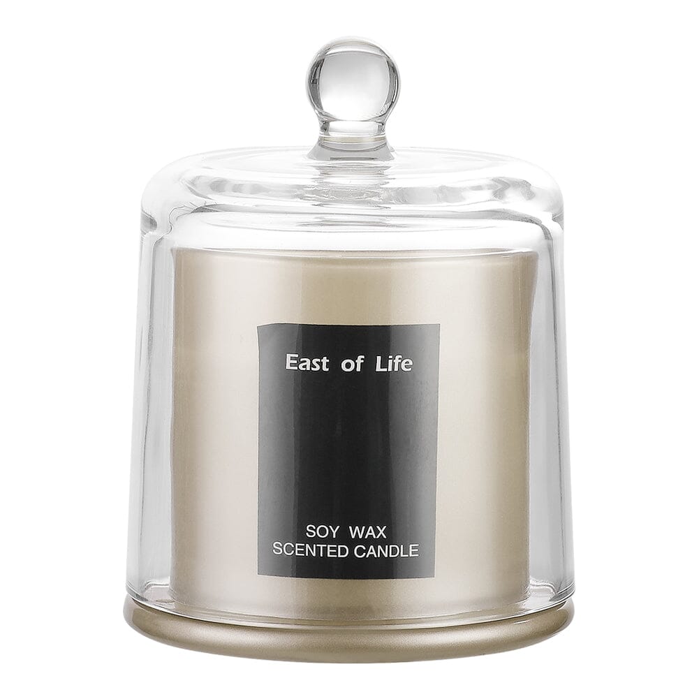 White/Grey Soy Wax Scented Candle English Pear & Freesia