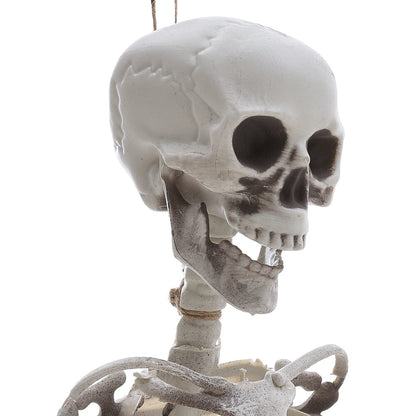 Poseable Skeleton Props for Halloween Party Decoration