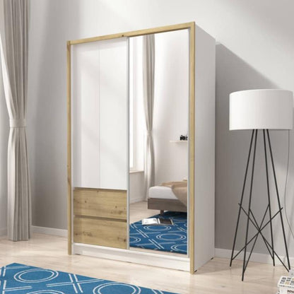 Sara Sliding Door Wardrobe 134cm