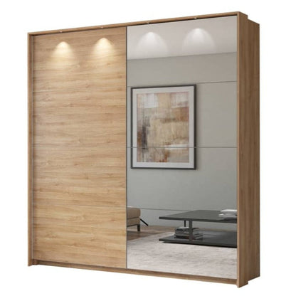 Century Sliding Door Wardrobe 228cm