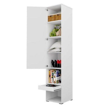 CP-07 Tall Storage Cabinet for Vertical Wall Bed Concept Pro [Oak Sonoma]