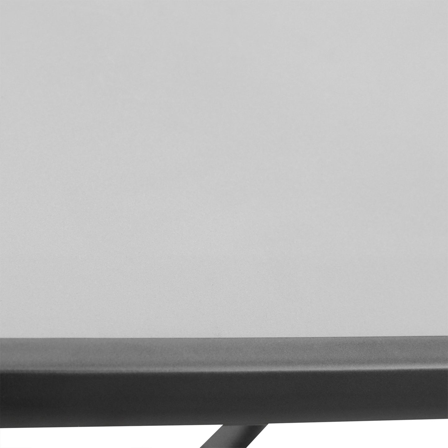 Outsunny Square Garden Table, stolik kawowy do użytku na zewnątrz z blatem ze szkła hartowanego, stół jadalny do baru bistro, metalowa rama na patio, balkon, 68,5 x 68,5 x 84 cm