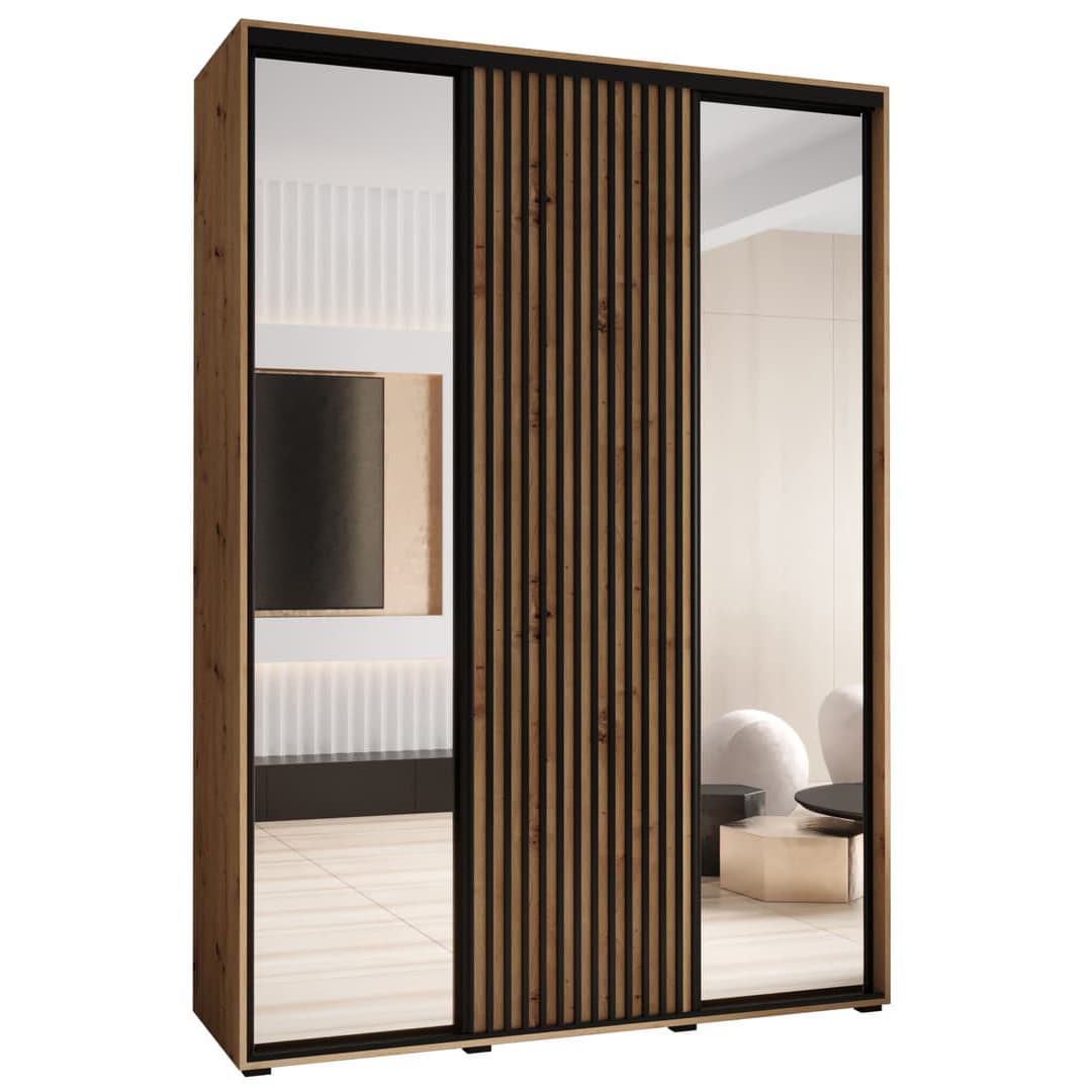 Sapporo II Sliding Door Wardrobe 180cm