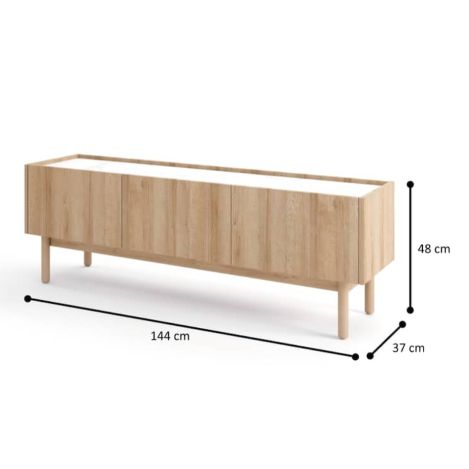 Boho TV Cabinet 144cm