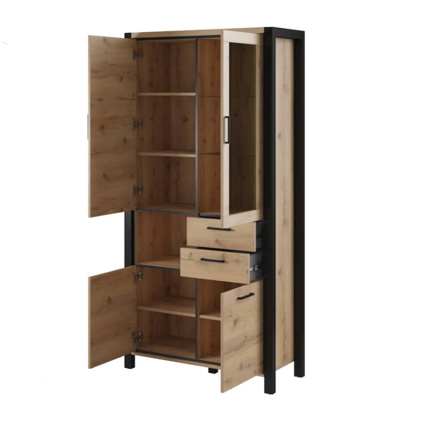 Aktiv 13 Tall Display Cabinet 100cm