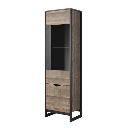 Arden Tall Display Cabinet 56cm