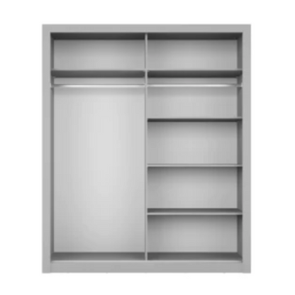 Artimas 21 - 2 Sliding Door Wardrobe 160cm - White Matt