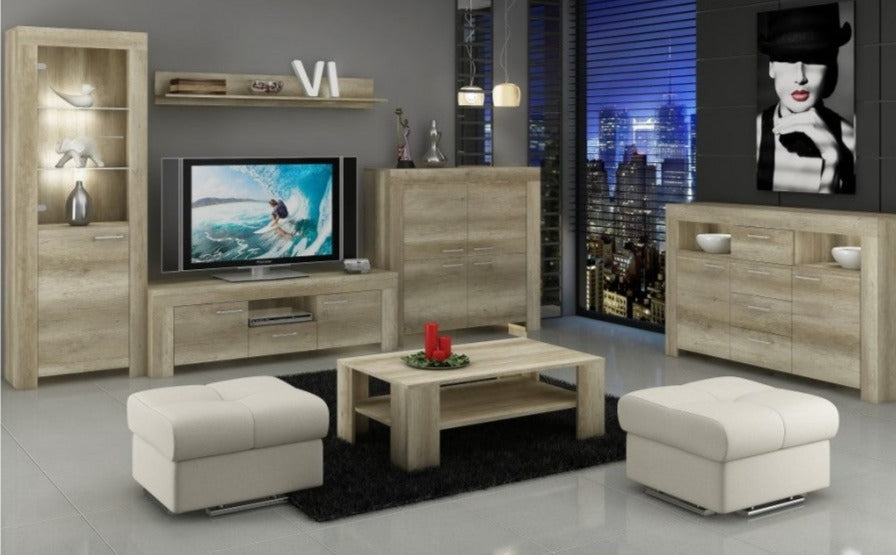 Sky - TV Cabinet + Wall Shelf 155cm