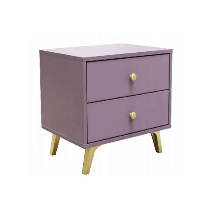 Bedside Table HUDSON Plum
