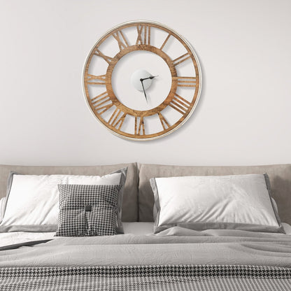 15.5/20 Inch Silent Wall Clock with Classic Frame-S