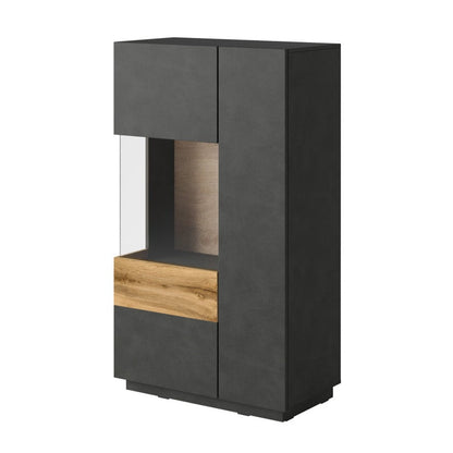 Silke 42 Display Cabinet 80cm [Left]