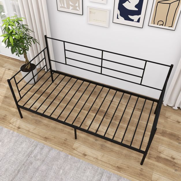 Single Size Daybed with Arms and Back