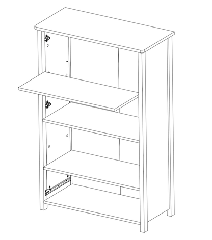 Luna LN-11 Sideboard Cabinet 85cm