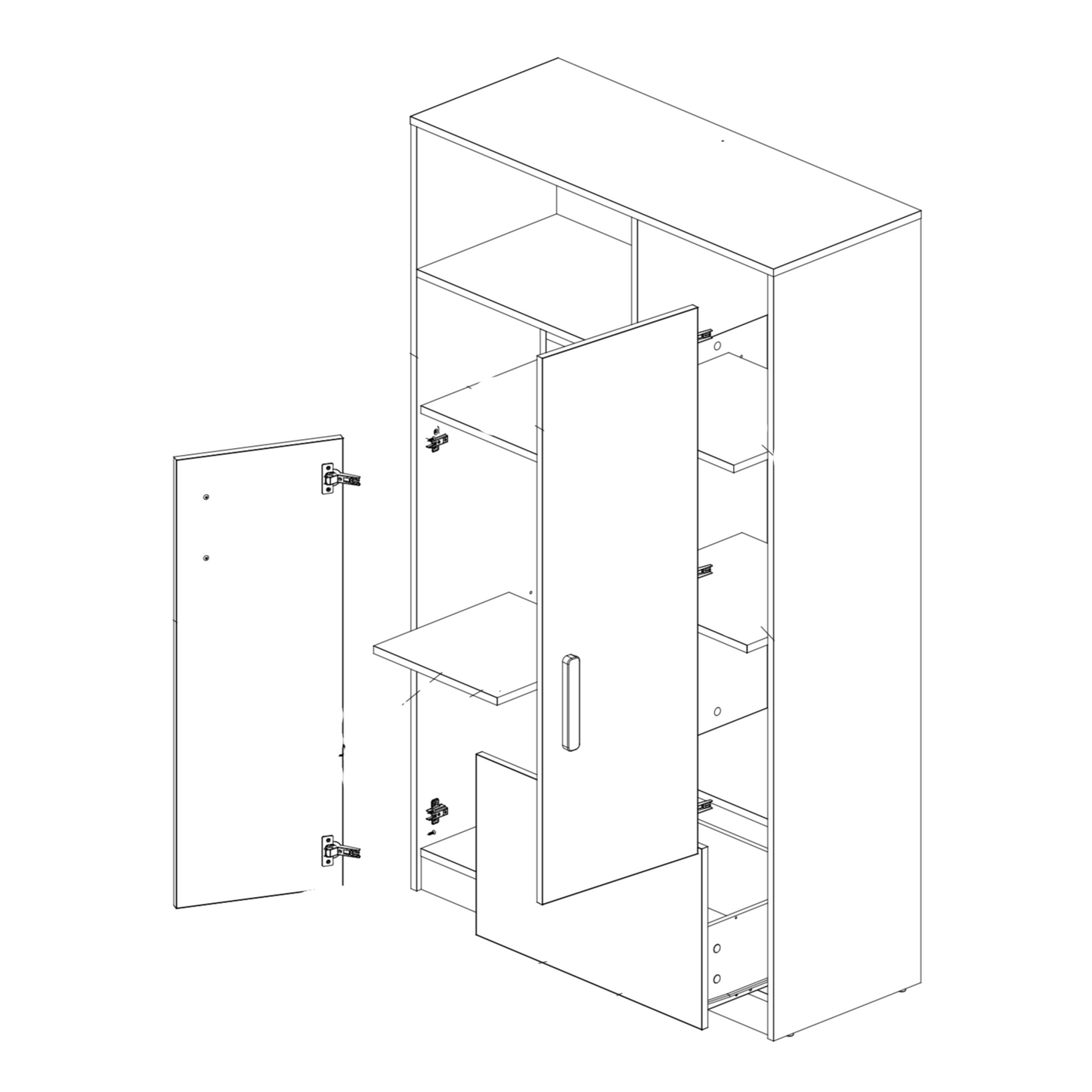 Pok PO-05 Sideboard Cabinet 100cm