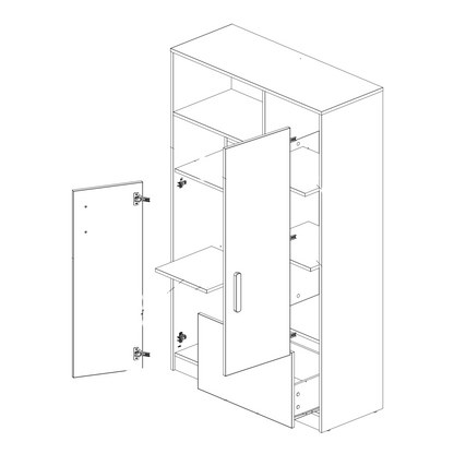 Pok PO-05 Sideboard Cabinet 100cm