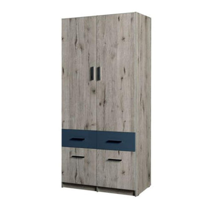 Snow 03 Hinged Wardrobe 92cm