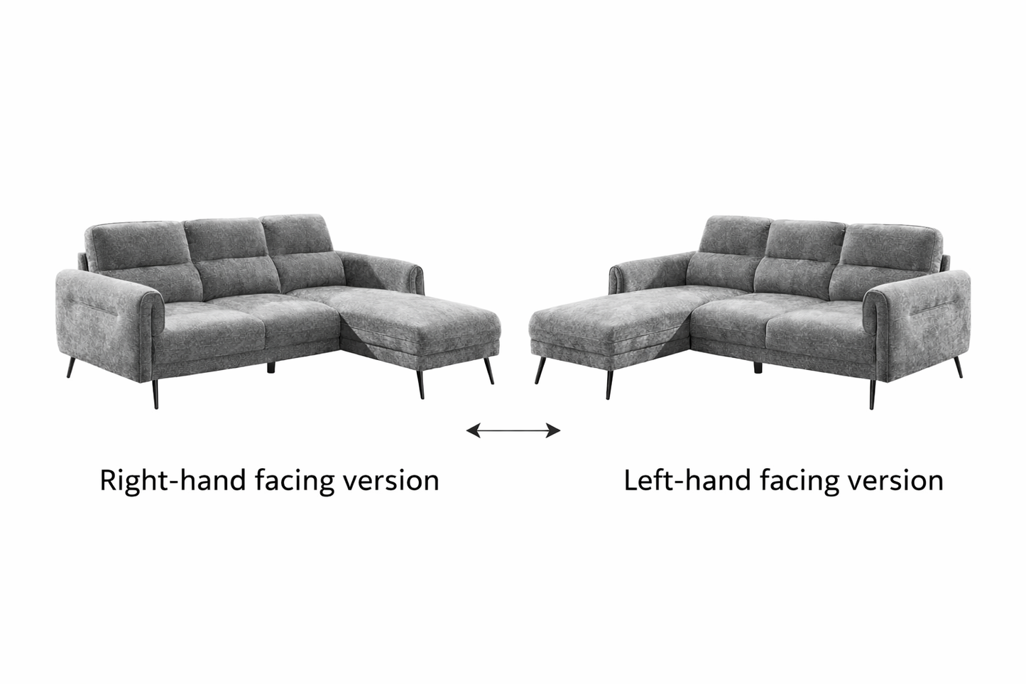 Oakmere Corner Sofa Green Moss Left Hand