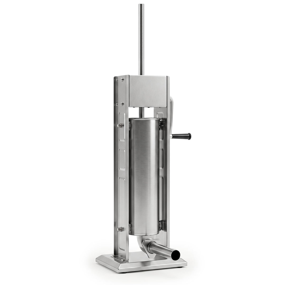 Stainless Steel Meat Filling Machine with 2 Speeds and 4 Stuffing Tubes for Home-7L