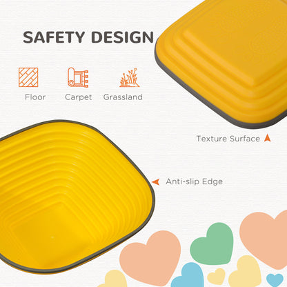 AIYAPLAY Balance Stepping Stones for Kids, 11PCs Non-Slip Stackable River Stones, Obstacle Courses for Balance & Motor Skills