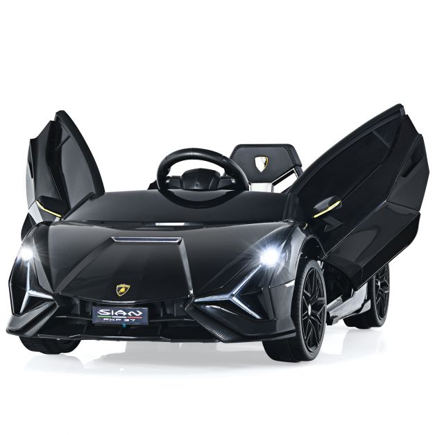 12V Kids Electric Ride on Car with Remote Control-Black