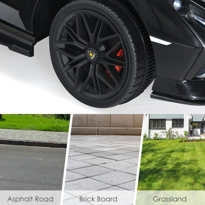 12V Kids Electric Ride on Car with Remote Control-Black