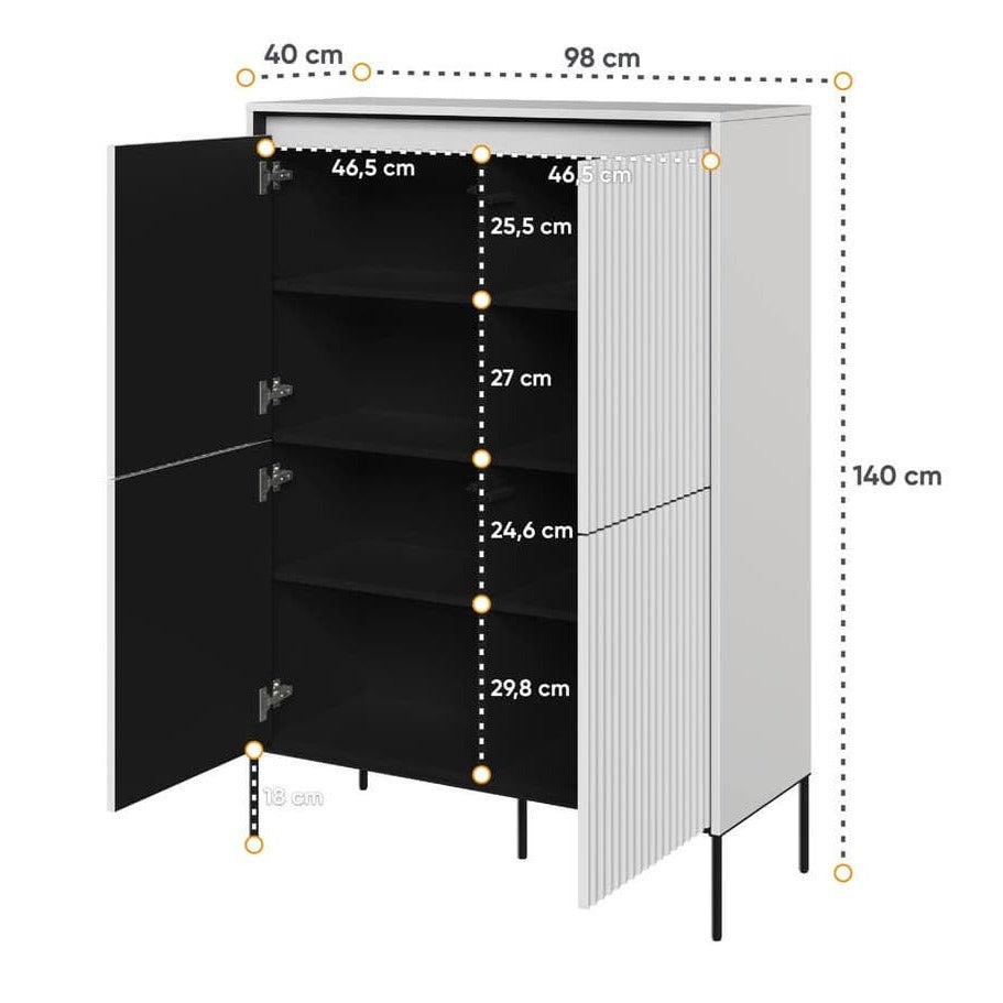 Trend TR-03 Highboard Cabinet 98cm