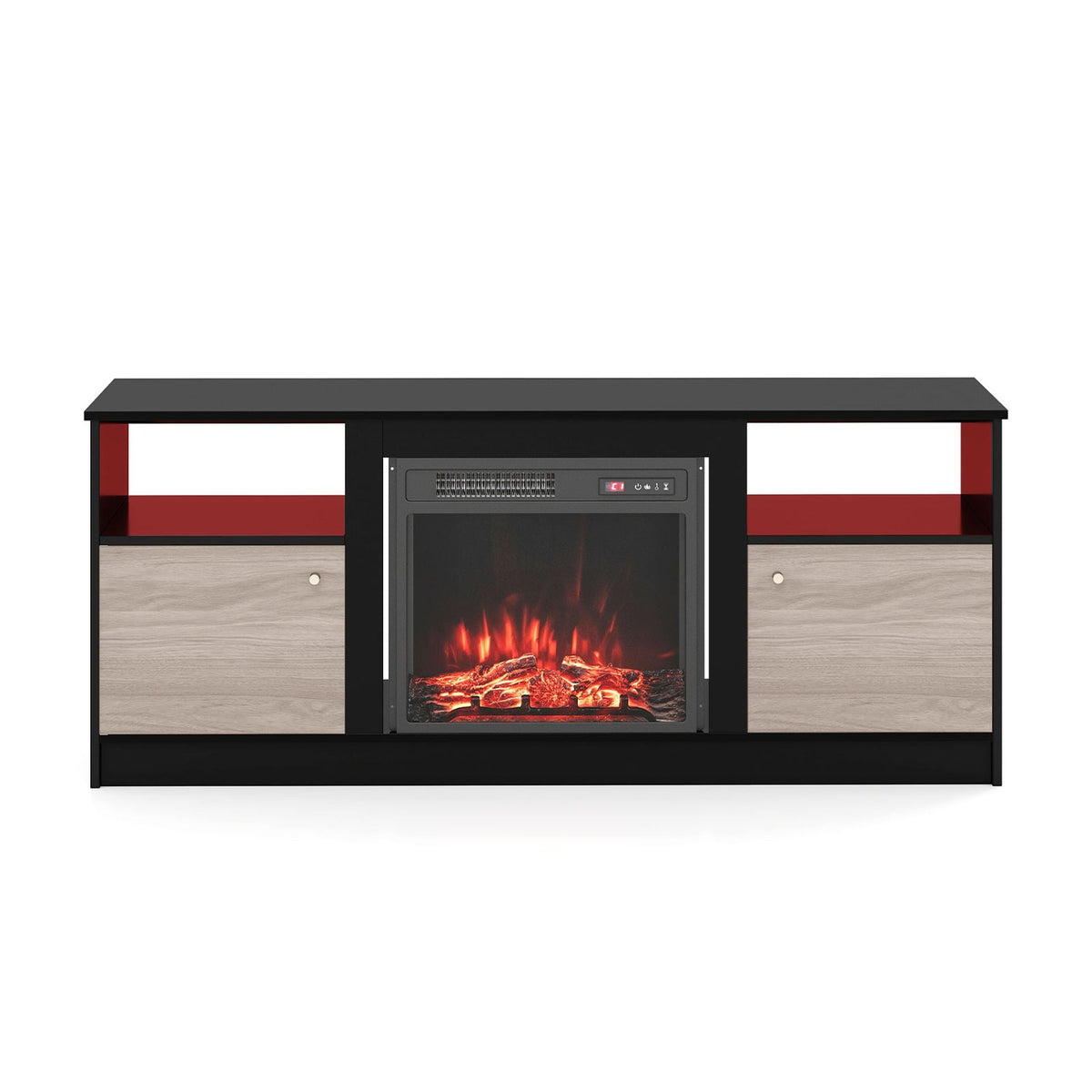 TV Stand with Electric Fireplace Combo for Living Room