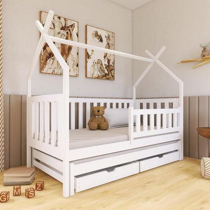 Whitstable Wooden Single Bed Tytus With Trundle