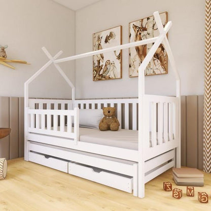 Whitstable Wooden Single Bed Tytus With Trundle