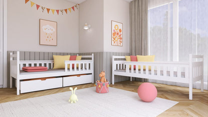 Plymouth Wooden Bunk Bed Tezo with Storage