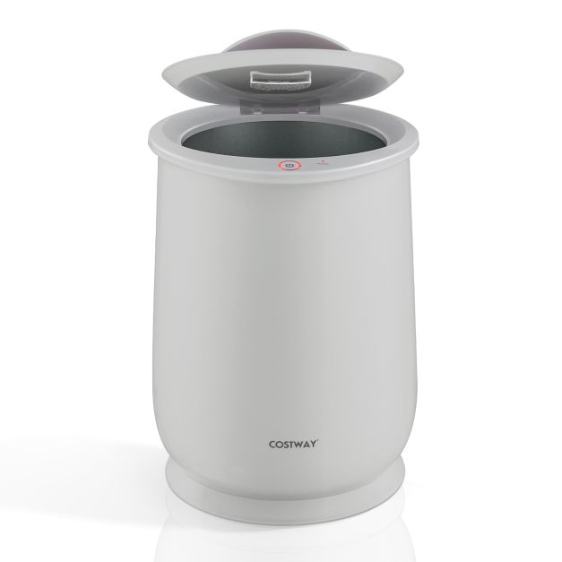 Towel Warmer Bucket Portable Spa Hot Towel Heater-Grey