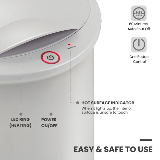 Towel Warmer Bucket Portable Spa Hot Towel Heater-Grey