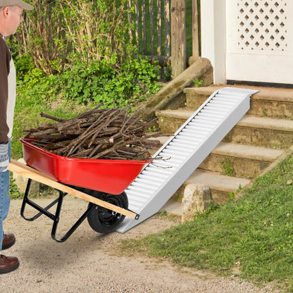 Trailer Ramp Universal Vehicle Loading Ramp with Extension Plate