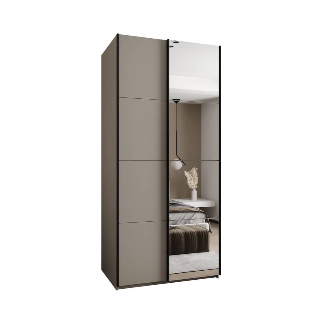 Trosa III Sliding Door Wardrobe 100cm