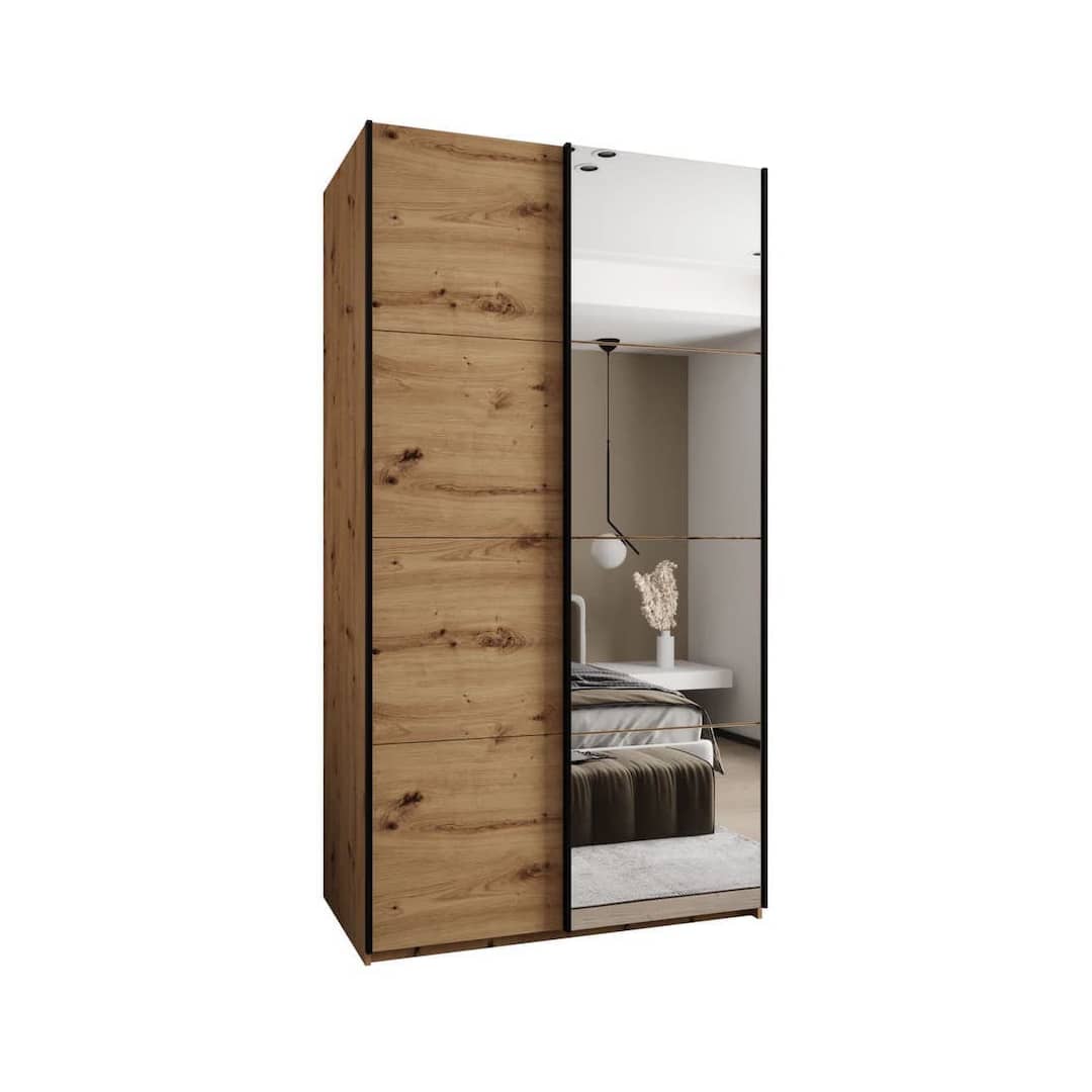 Trosa III Sliding Door Wardrobe 130cm