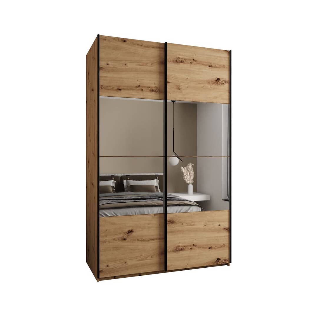 Trosa IV Sliding Door Wardrobe 150cm