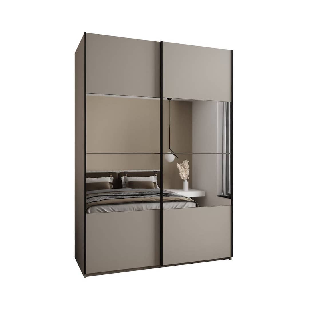 Trosa IV Sliding Door Wardrobe 170cm