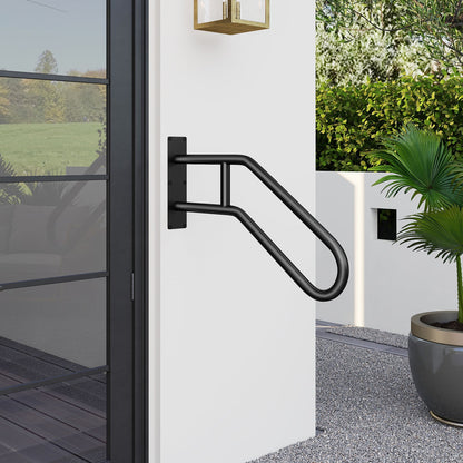 U-Shape Safety Handrail with Matte Finish for Elderly Kids