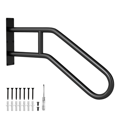 U-Shape Safety Handrail with Matte Finish for Elderly Kids