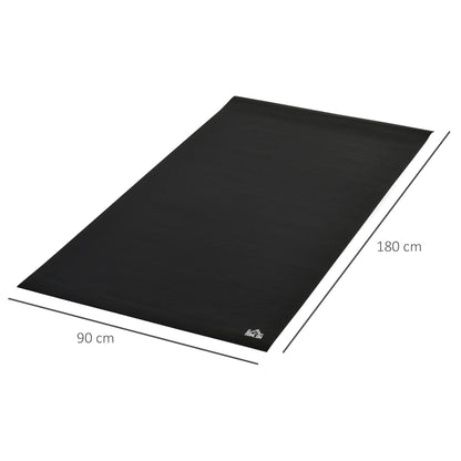 HOMCOM Multi-purpose Exercise Equipment Protection Mat Non-slip Floor Protector Gym Fitness Workout Training Mat 180 x 90cm