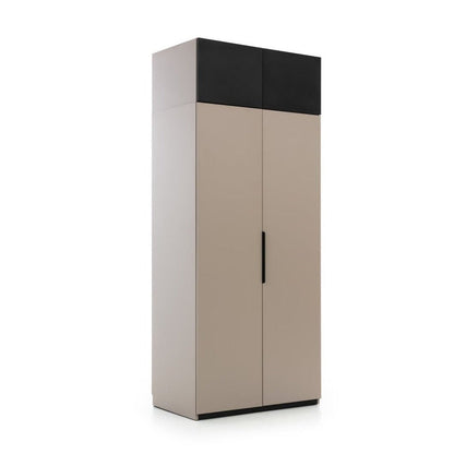 Ufficio Hinged Door Wardrobe 100cm [Drawers]