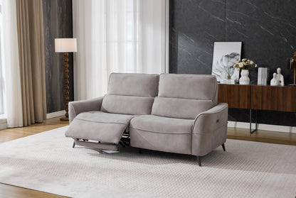 Kensley 3 Seater Sofa Grey (Power Recliner)