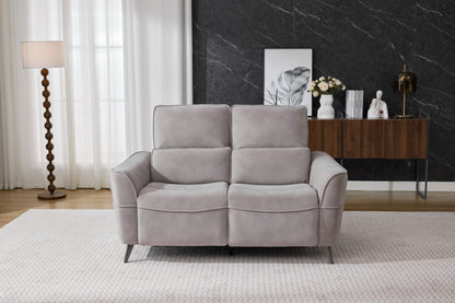 Kensley 2 Seater Sofa Grey (Power Recliner)