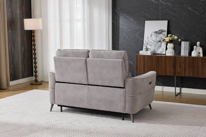 Kensley 2 Seater Sofa Grey (Power Recliner)